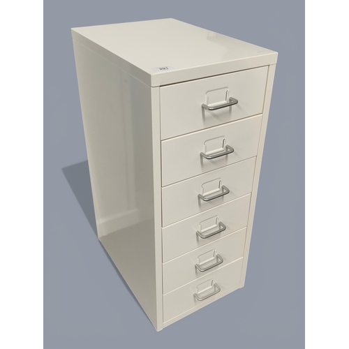 291 - SMALL MULTI DRAWER FILING CABINET