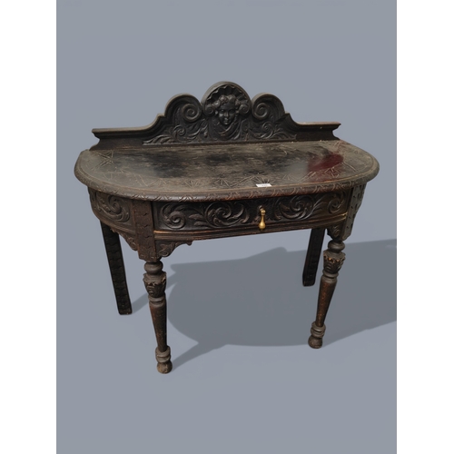 296 - GOTHIC HALL TABLE