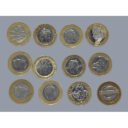 433 - BAG OF COLLECTABLE £2 COINS