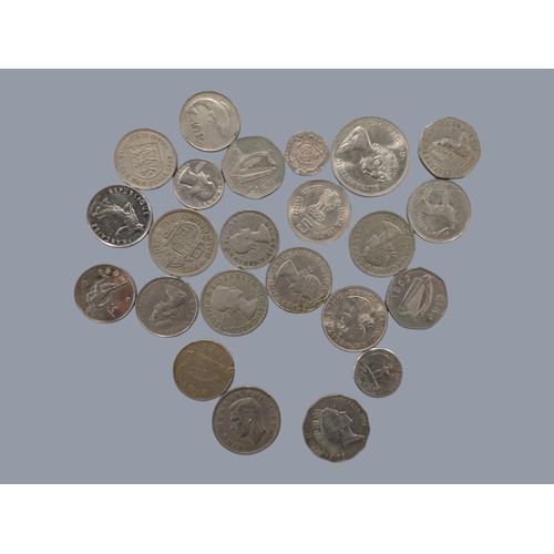 445 - BAG OF COINS