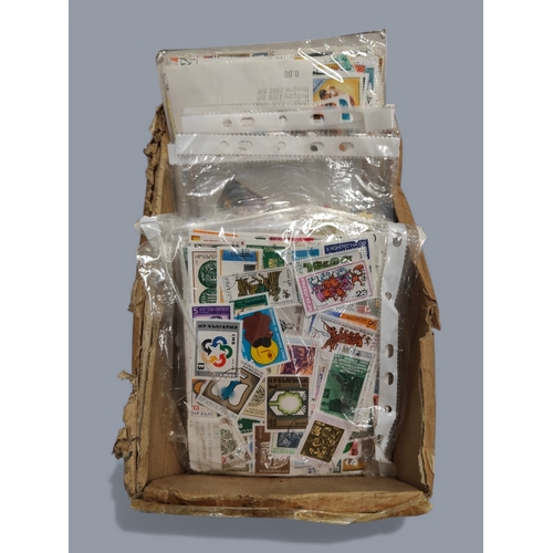 70 - BOX OF STAMPS
