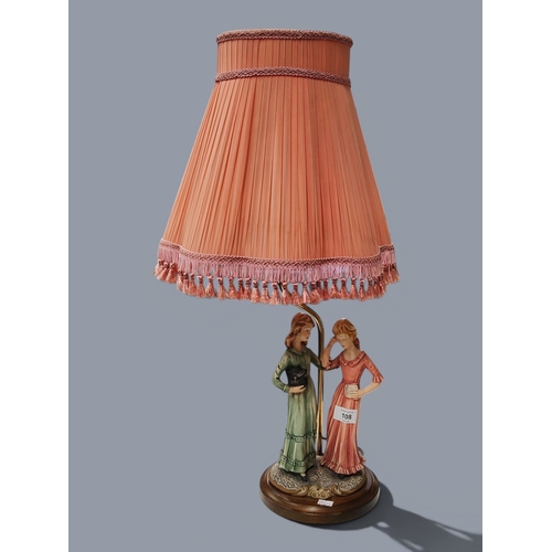 108 - VINTAGE FIGURE LAMP