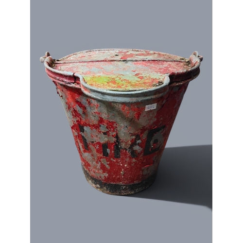 190 - ANTIQUE FIRE BUCKET