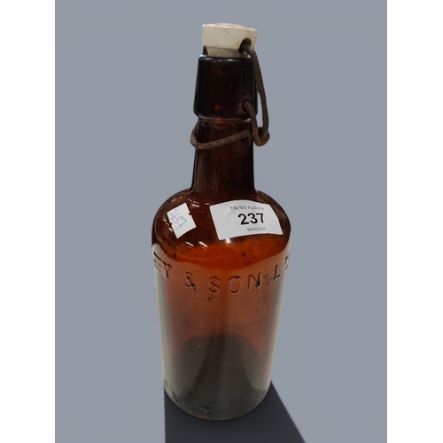 237 - ANTIQUE CAFFREY & SON BOTTLE