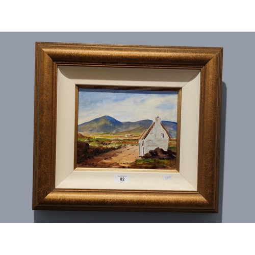82 - ALEX MCKILLOP COTTAGE PAINTING
