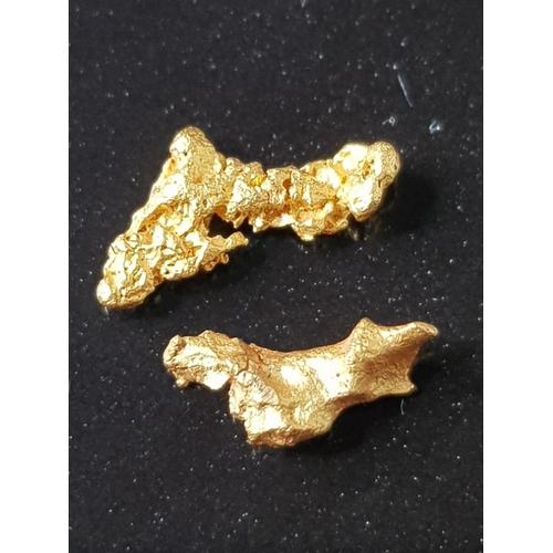 29 - 2 9CT GOLD NUGGETS 0.9G