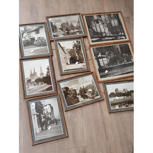 549 - 9 ORIGINAL PHOTOGRAPHS BY GLADSTONE ADAMS