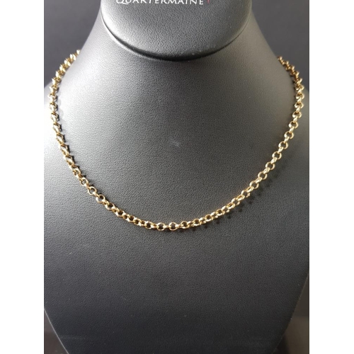 28 - 9CT GOLD CHAIN 4.9G