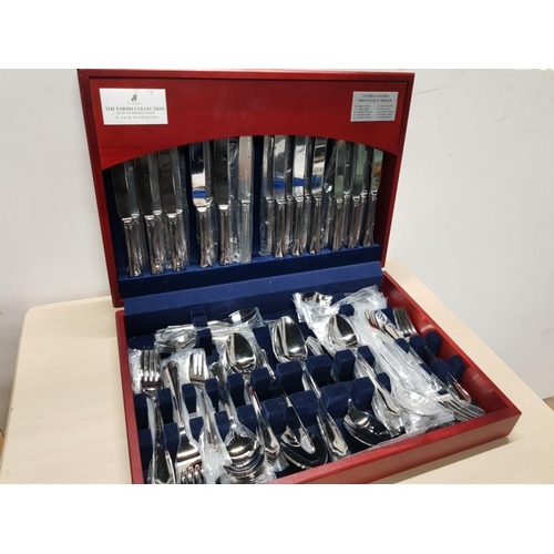 159 - 114 PIECE STAINLESS STEEL CANTEEN SERVICE FOR 12 PERSONS BY VINERS THE PARISH COLLECTION