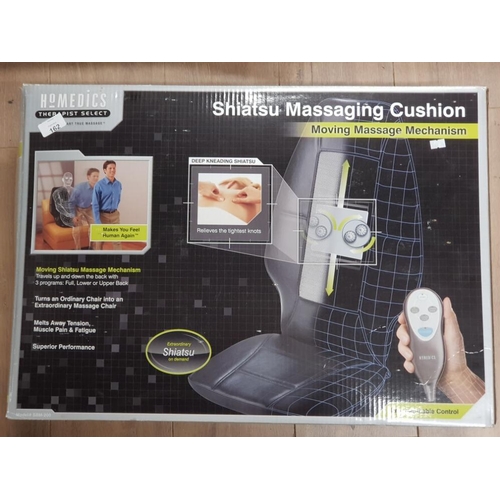 162 - BOXED HOMEDICS SHIATSU MASSAGE CUSHION