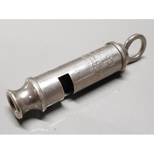 267 - BIRMINGHAM ARP J. HUDSON AND CO WARDENS AIR RAID WHISTLE