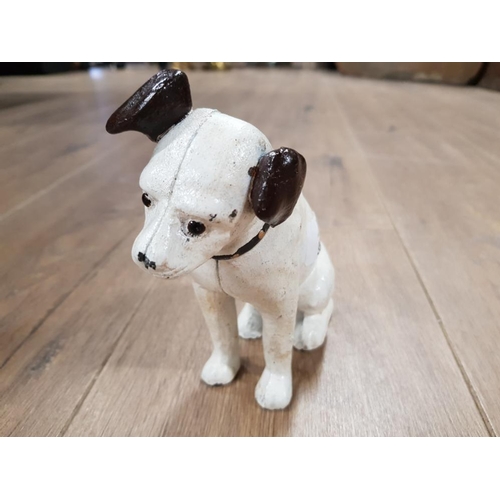 99 - SMALL CAST METAL NIPPER DOG MONEY BOX