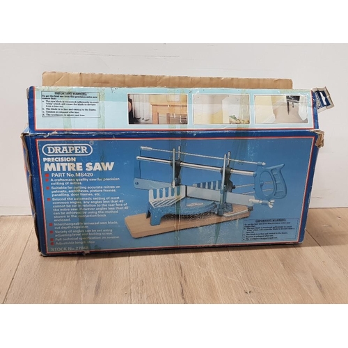 303 - DRAPER PRECISION MITRE SAW IN ORIGINAL BOX