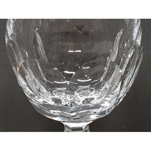 186 - PAIR OF FANTASTIC WATERFORD LEAD CRYSTAL STEMWARE WINE GLASSES