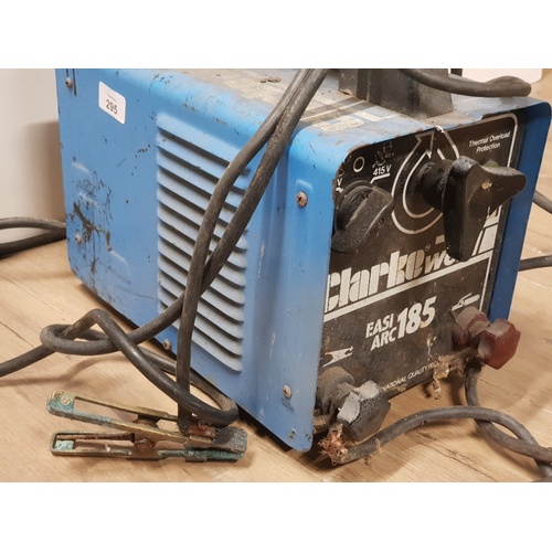 295 - CLARKE WELD EASI ARC 185 WELDER