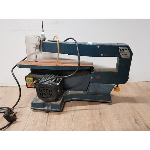 296 - TITAN 16INCH ELECTRIC SCROLL SAW       SIZE 53CM X 32CM