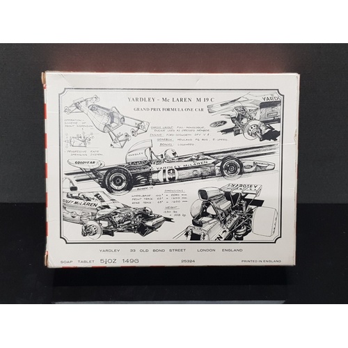 226 - 1970S YARDLEY MCLAREN GRAND PRIX SOAP AND CAR SET