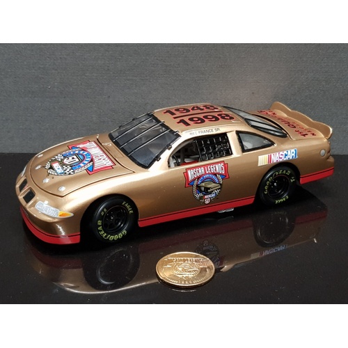 231 - OFFICIALLY LICENSED NASCAR LEGENDS RACE CAR 1948-1999 IN ORIGINAL BOX