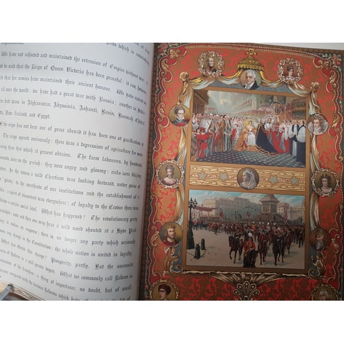 245 - QUEEN VICTORIA THE RECORD NUMBER OF A RECORD REIGN LARGE HARDBACK BOOK PUBLISHED BY THE ILLUSTRATED ... 