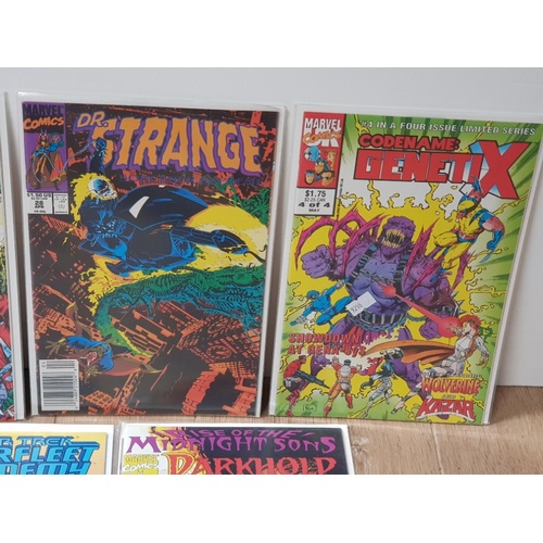 249 - 8 MISCELLANEOUS MARVEL COMICS INCLUDES GENETIX AND STAR TREK ETC KEPT WELL PRESERVED IN PROTECTIVE S... 