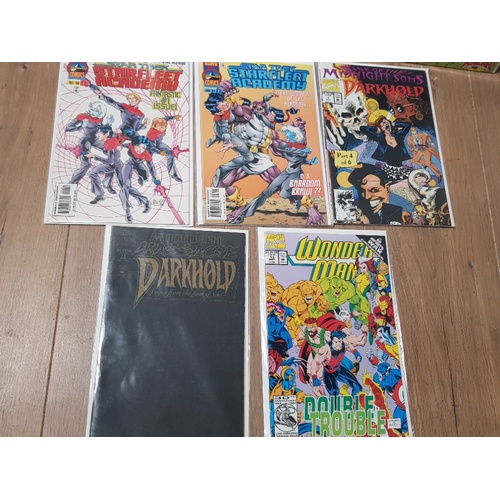 249 - 8 MISCELLANEOUS MARVEL COMICS INCLUDES GENETIX AND STAR TREK ETC KEPT WELL PRESERVED IN PROTECTIVE S... 