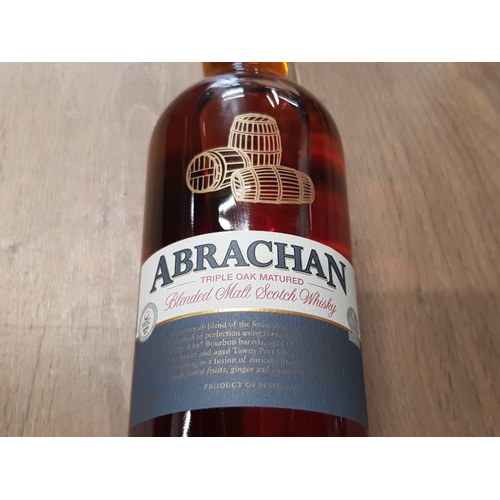 280 - 70CL BOTTLE OF ABRACHAN TRIPLE OAK MATURED BLENDED SCOTCH WHISKY IN ORIGINAL BOX