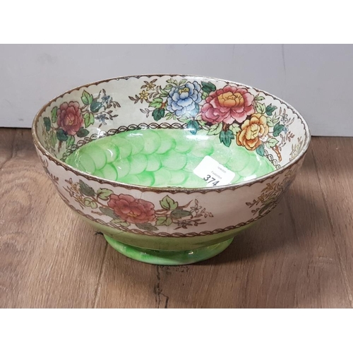 374 - MALING PEONY ROSE CENTRE BOWL