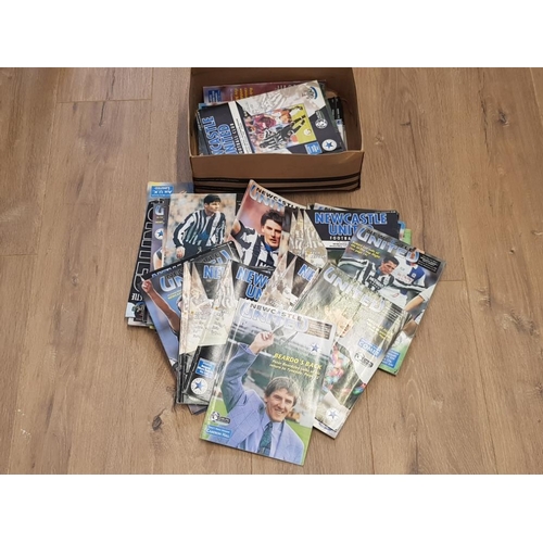 233 - FOOTBALL NEWCASTLE UNITED PROGRAMMES FROM THE 1990S 68 IN TOTAL