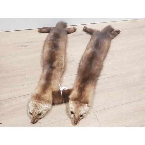 286 - A DOUBLE MINK STOLE