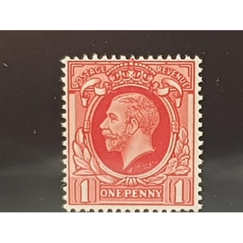 47 - STAMPS 1934 PHOTOGRAVURE 1D SCARLET PAINTED ON GUMMED UM SG 440B CATALOGUES £1000