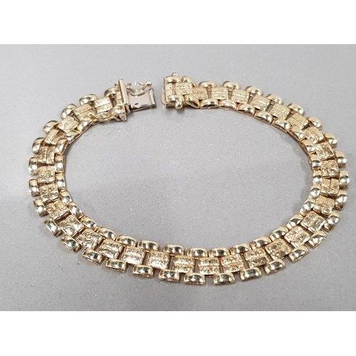 347 - 9CT ORNATE BRACELET 11.3G