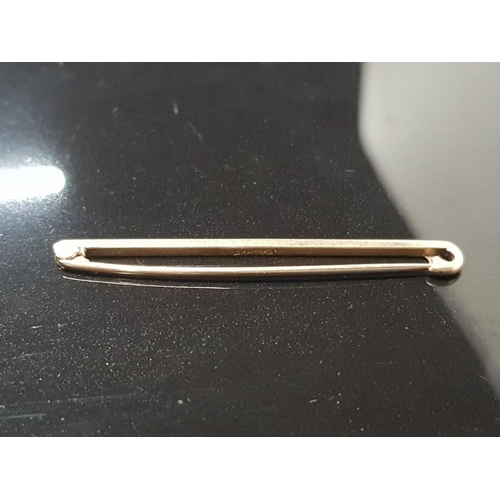 315 - 9CT GOLD TIE PIN 2.2GRAMS