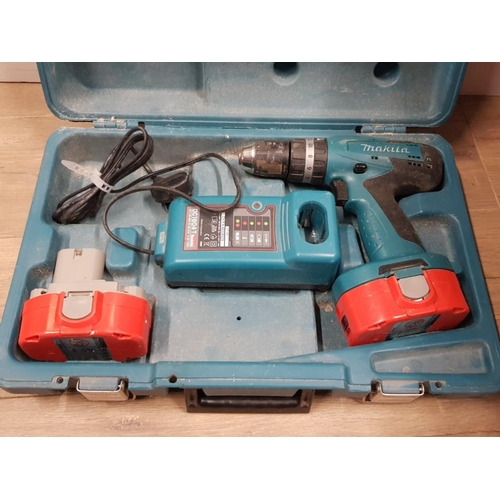 323 - MAKITA BATTERY POWERED DRILL IN ORIGINAL BOX