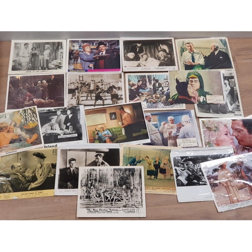 396 - COLLECTION OF 20 FILM STILLS INCLUDES BLOOMFIELD, SCROOGE AND BEDKNOBS AND BROOMSTICKS ETC