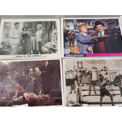 396 - COLLECTION OF 20 FILM STILLS INCLUDES BLOOMFIELD, SCROOGE AND BEDKNOBS AND BROOMSTICKS ETC