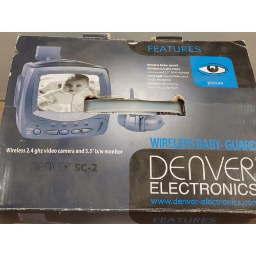 408 - BOXED DENVER ELECTRONICS WIRELESS BABY GUARD SC-2