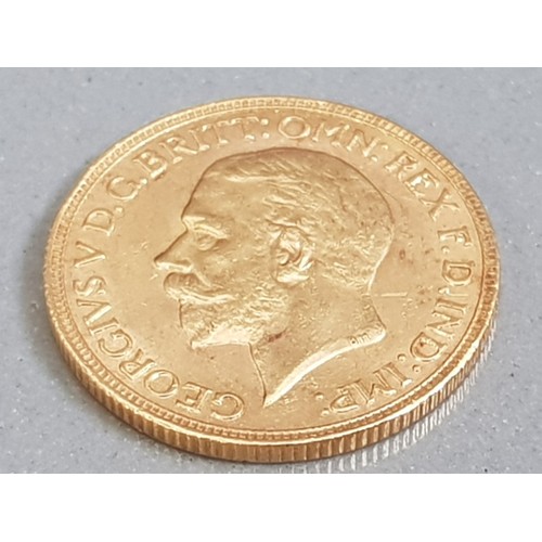 3 - 22CT GOLD 1932 FULL SOVEREIGN COIN