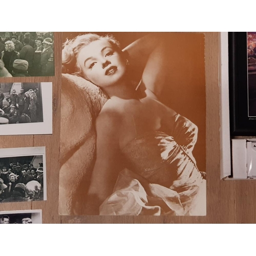 106 - MARILYN MONROE MEMORABILIA TO INCLUDE PRINTS FROM ORIGINAL NEGATIVES OF HER TIME IN KOREA IN 1954 EN... 