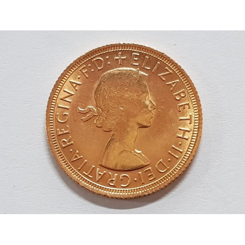 197 - 22CT GOLD 1968 FULL SOVEREIGN COIN