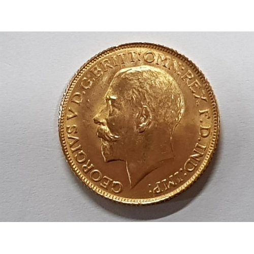 199 - 22CT GOLD 1925 FULL SOVEREIGN COIN