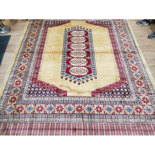 400 - BELGIAN WOOL RUG BY KASHMIR IN VERY GOOD CONDITION, 12X9 FT