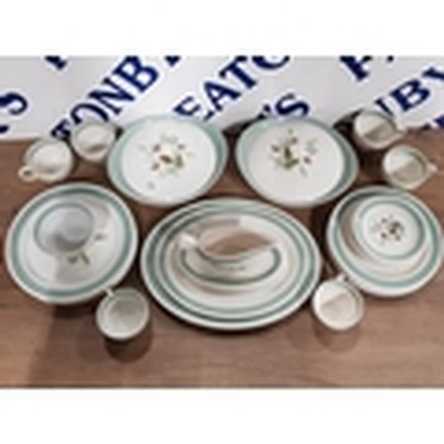 441 - 30 PIECES OF CLOVELLY WOODS DINNER SERVICE