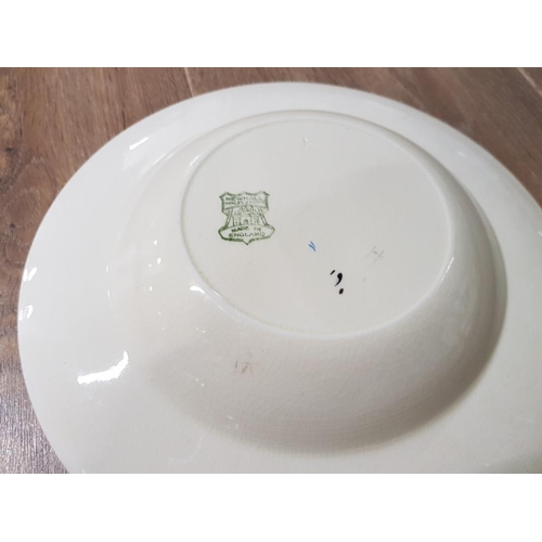 131 - 19TH CENTURY AND LATER CERAMICS TO INCLUDE MASON'S IRONSTONE DINNER PLATES NEWHALL PART DINNER SERVI... 