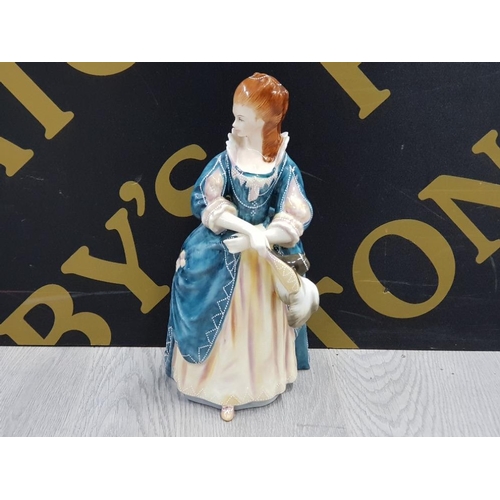 135 - LIMITED EDITION 1989 ROYAL DOULTON LADY FIGURE THE HON FRANCES DUNCOMBE, MODELLED BY PETER A GEE