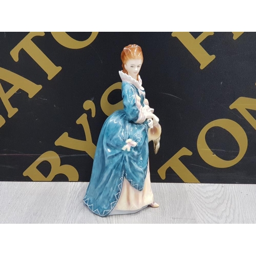 135 - LIMITED EDITION 1989 ROYAL DOULTON LADY FIGURE THE HON FRANCES DUNCOMBE, MODELLED BY PETER A GEE