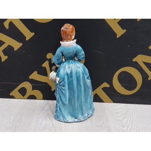 135 - LIMITED EDITION 1989 ROYAL DOULTON LADY FIGURE THE HON FRANCES DUNCOMBE, MODELLED BY PETER A GEE