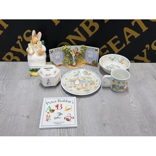 180 - 7 PIECES FROM THE BEATRIX POTTER PETER RABBIT COLLECTION