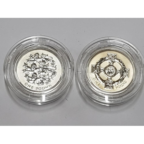 93 - ROYAL MINT 2001 AND 2002 1 POUND SILVER PROOF COINS BOTH WITH SPECIAL FROSTED FINISH AND HOUSED IN R... 