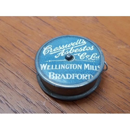 287 - VINTAGE ADVERTISING RETRACTABLE TAPE MEASURE