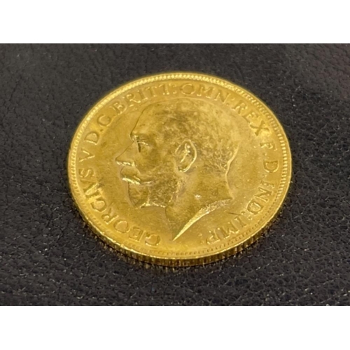 128 - 22CT FULL GOLD SOVEREIGN 1911